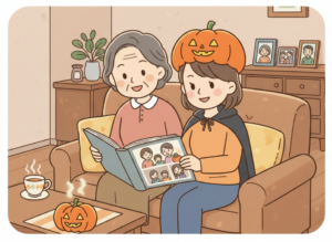 ハロウィンで終活診断